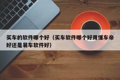 买车的软件哪个好（买车软件哪个好用懂车帝好还是易车软件好）
