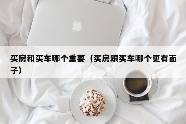 买房和买车哪个重要(买房跟买车哪个更有面子)