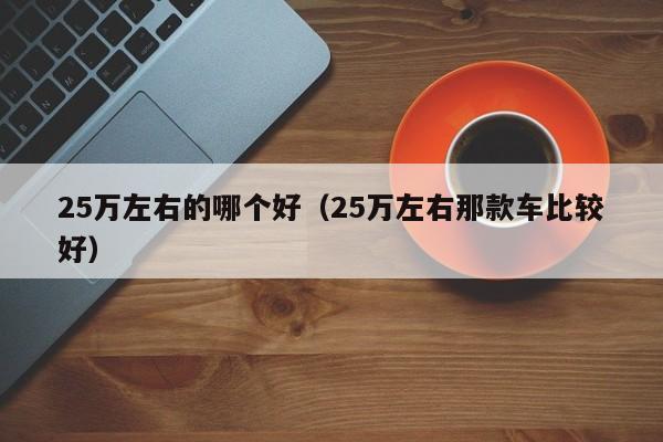 25万左右的哪个好(25万左右那款车比较好)