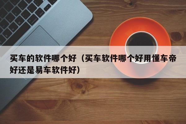 买车的软件哪个好（买车软件哪个好用懂车帝好还是易车软件好）