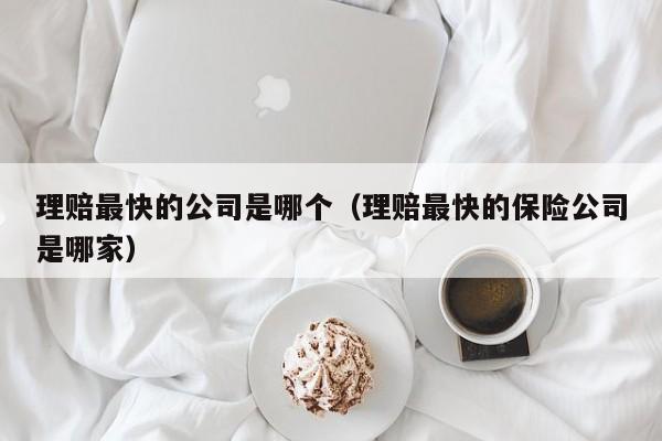 理赔最快的公司是哪个（理赔最快的保险公司是哪家）